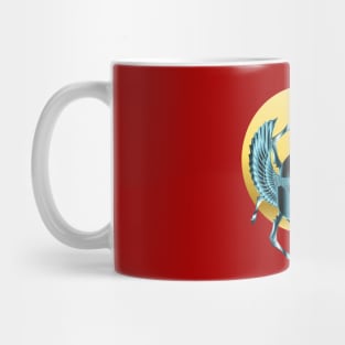 Winged Beetle  Sun Disk Mug